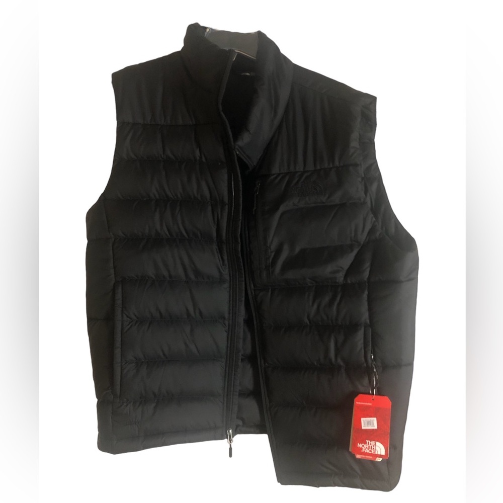 The North Face Men’s Aconcagua 550 Down Insulated Puffer Vest Black Size XL NWT